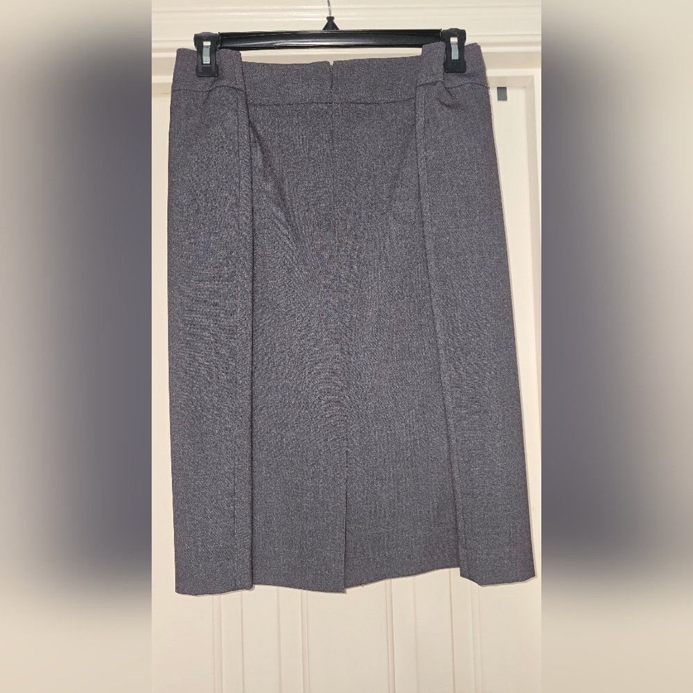 Calvin Klein Charcoal Pencil Skirt 22W - Picture 3 of 5